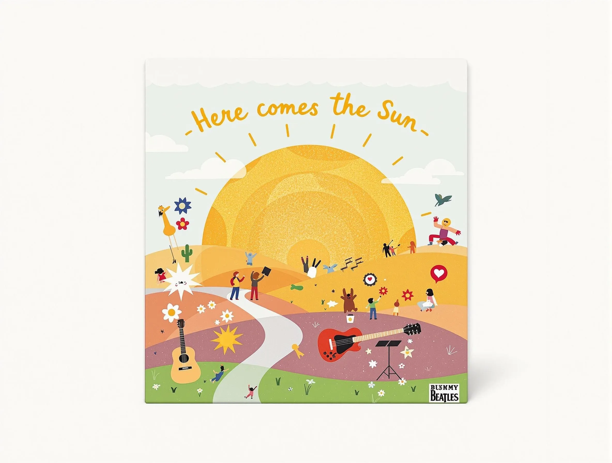 ビートルズ「Here Comes The Sun」風インストBGM