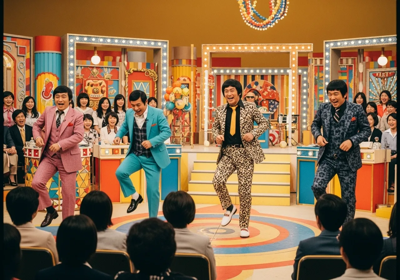 昭和大爆笑コントBGM 70年代コミカルダンス風