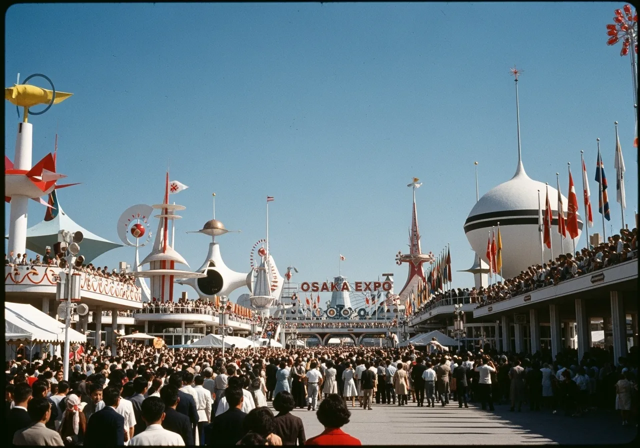 大阪万博 EXPO'70 開会 昭和映像で流れてそうなBGM