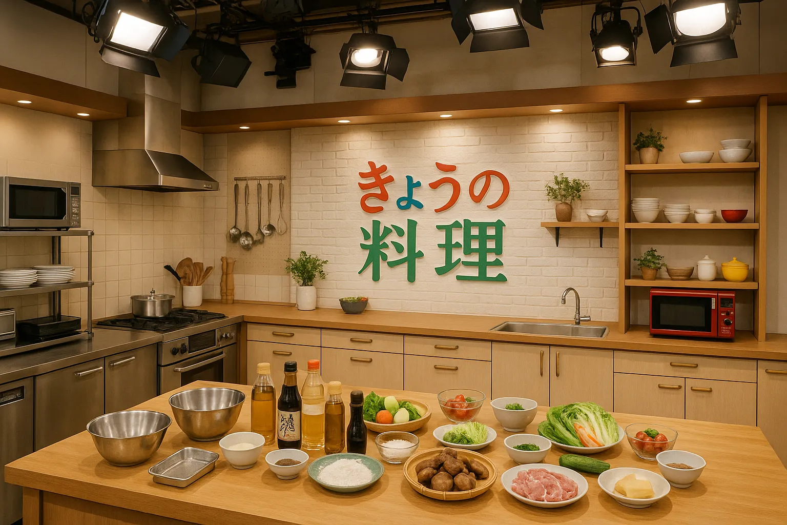 昭和の料理番組で流れるレトロなテレビBGM